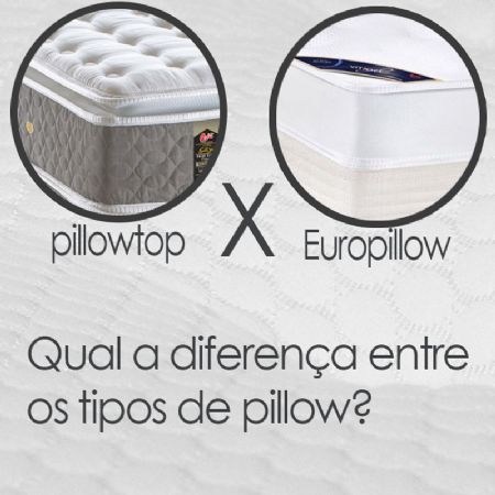 Diferenças entre Pillow top x OrtoPillow x EuroPillow