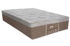 Colchão Molas Prolastic Guardian Euro Pillow - Probel - Colchão Solteiro - 0,88x1,88x0,36 Sem Cama Box