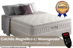 Colchão Anjos Confort Nude Magnético c/  c/ Massagem  - Colchão Casal - 1,38x1,88x0,32 - Sem Cama Box