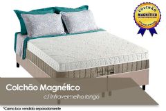 Conjunto - Colchão Anjos Confort Magnético+Cama Box Bege